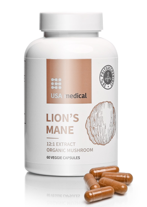 ORGANIC LION'S MANE Süngomba gyógygomba